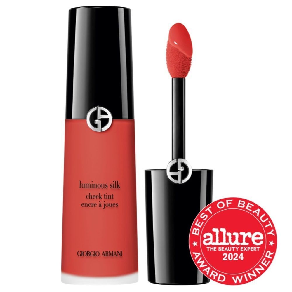 ARMANI BEAUTY Cheek Tint Longwear Lightweight Liquid Blush 41 Flaming Red